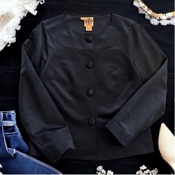 Tory Burch vintage silk jacket. Gorgeous!! - Picture 6 of 10